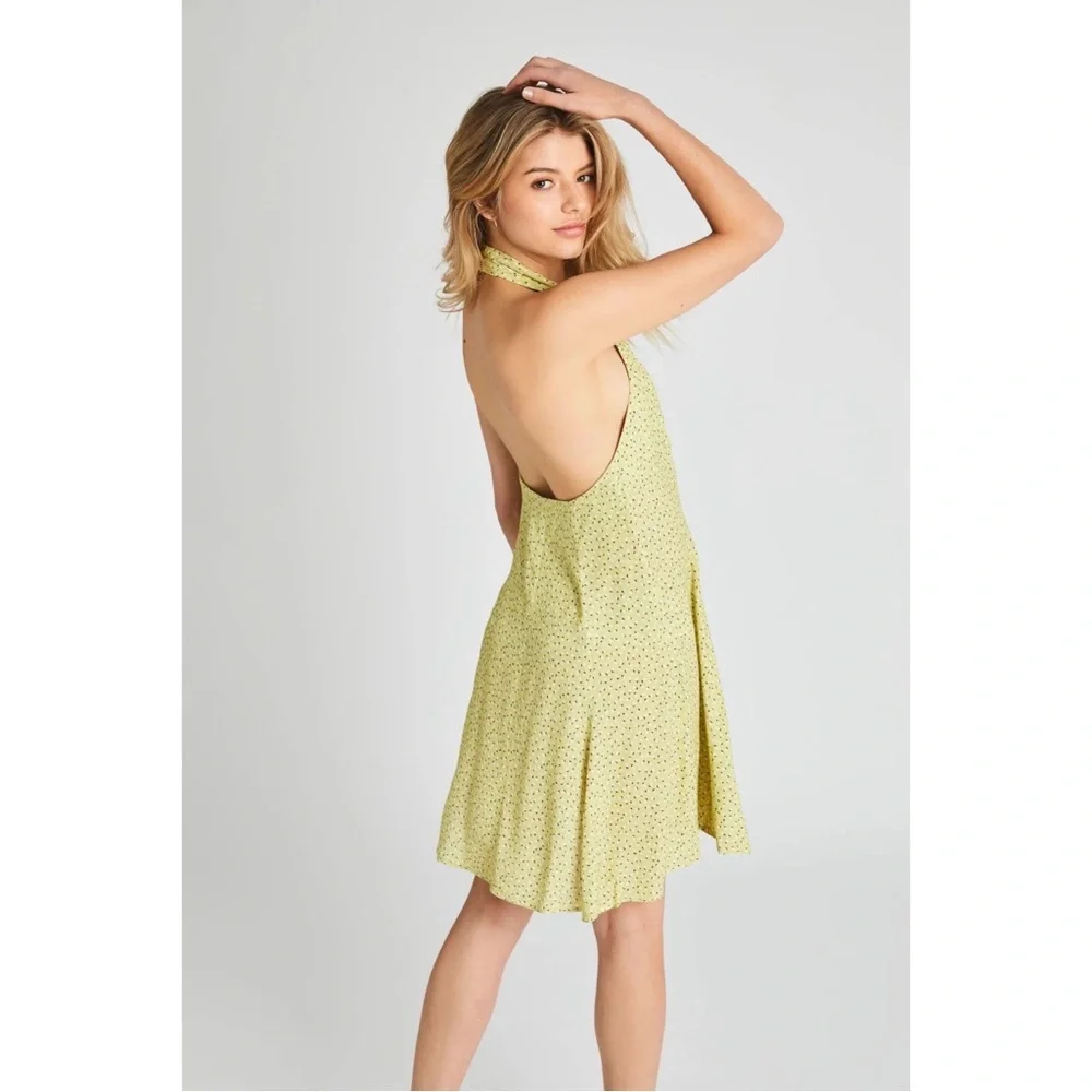 ROLLA’S Citron Mini Tulips Halter Dress - Picture 5 of 5